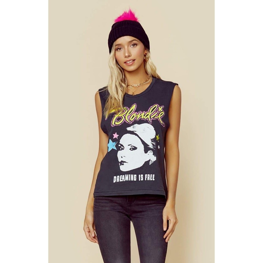 DAYDREAMER Blondie Dreaming is Free Rocker Tee